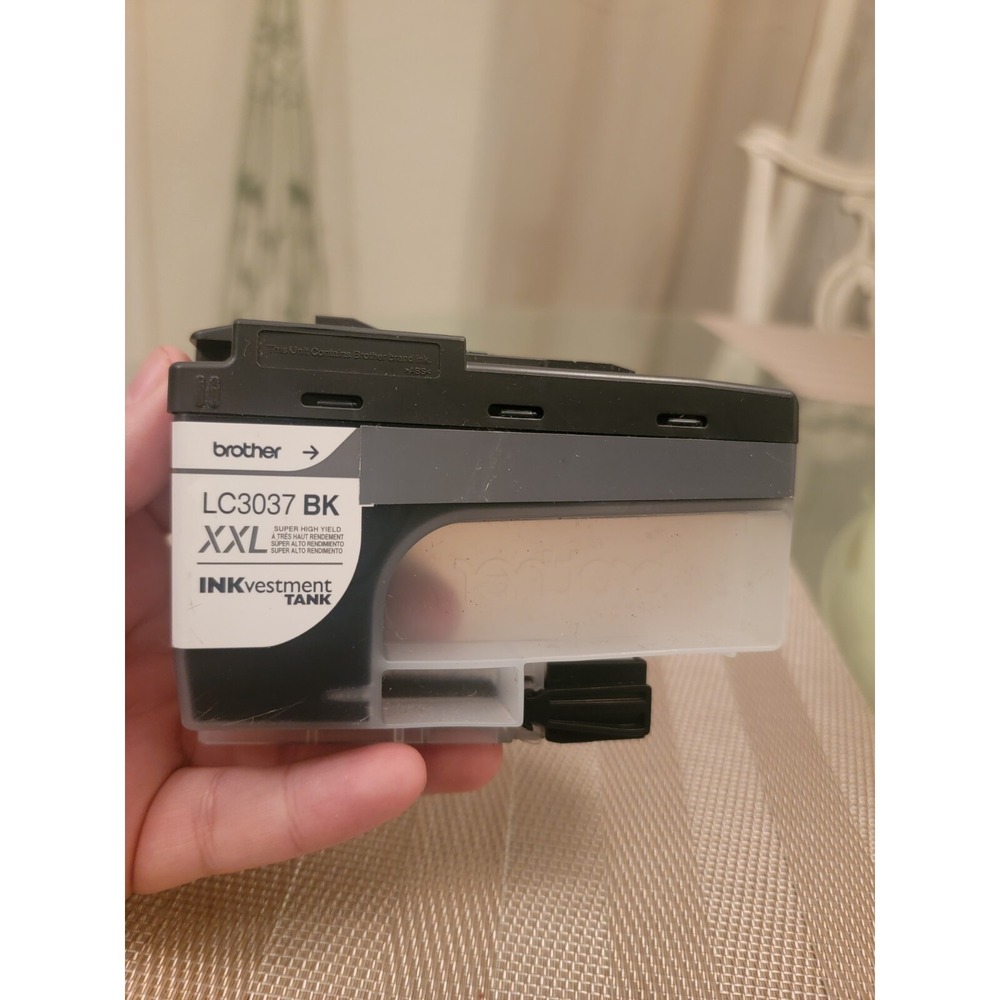 Brother Genuine LC3037BK, Single Pack Super High-Yield Black INKvestment